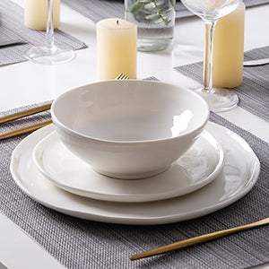 SLUDW015 Dinnerware Set - White