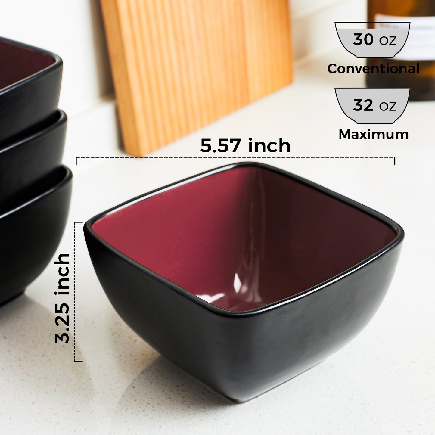 XQUCB503 Square Bowls