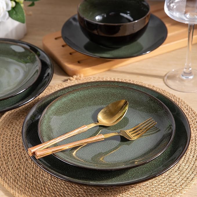 SLUDW069 Dinnerware Set - Dreamy Moonlight-Green