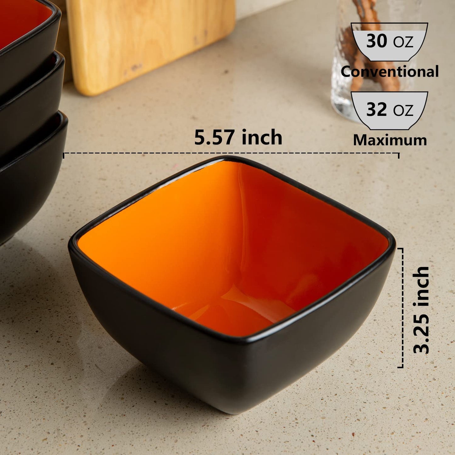 XQUCB503 Square Bowls