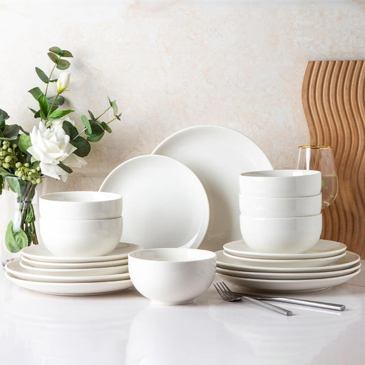 SLUDW069 Dinnerware Set - Dreamy Moonlight-White