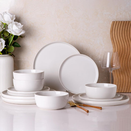 XTADW009 Dinnerware Set - Reactive White