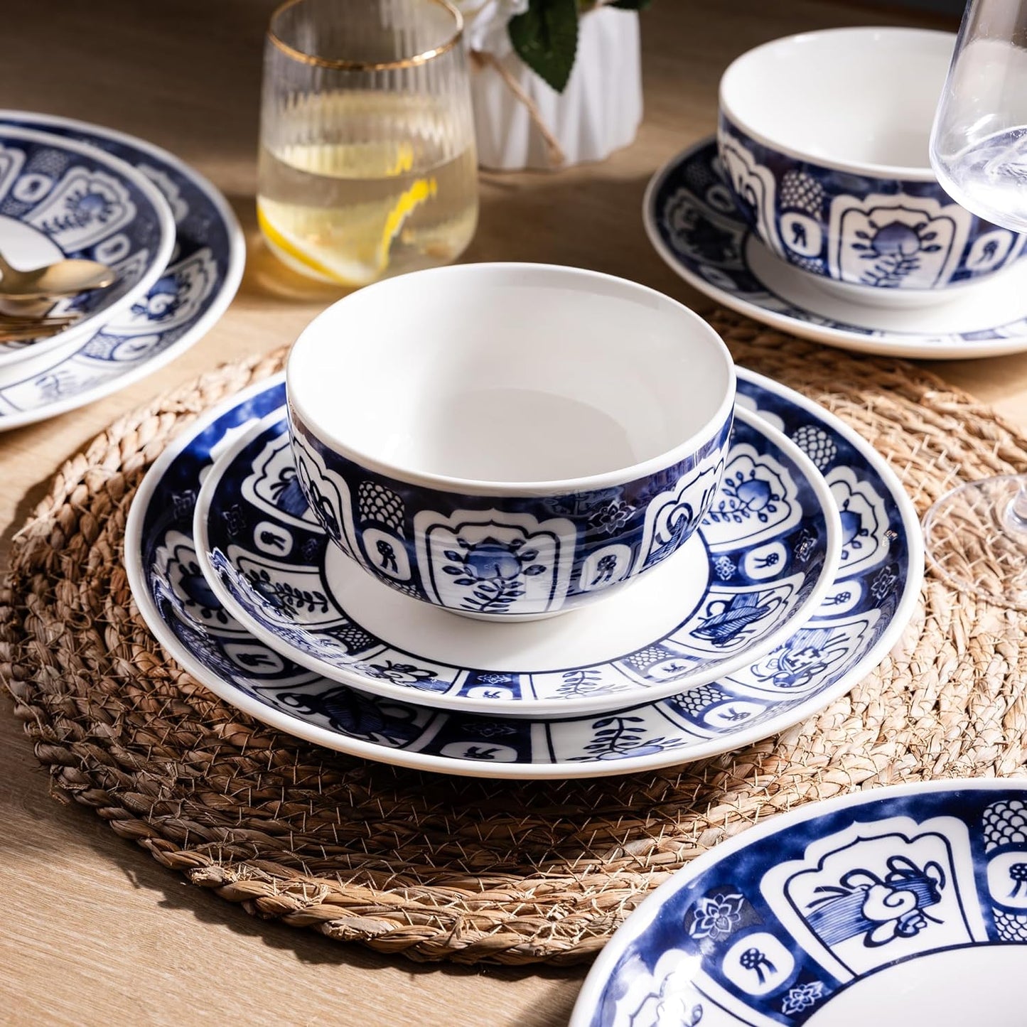 SLUDW085WD Dinnerware Set