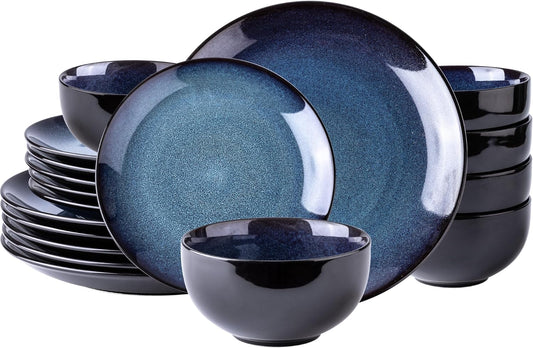 SLUDW069 Dinnerware Set - Dreamy Moonlight-Blue