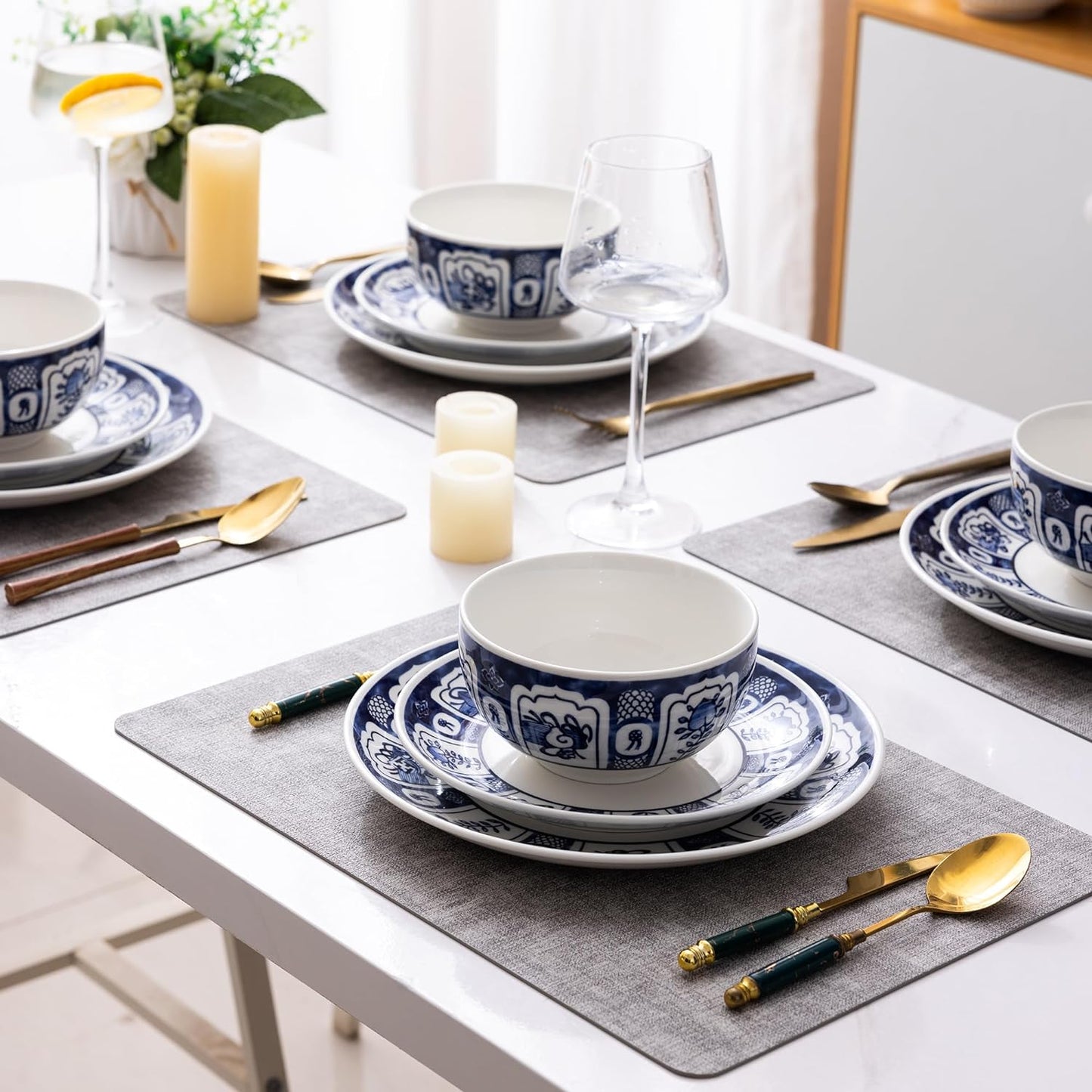 SLUDW085WD Dinnerware Set